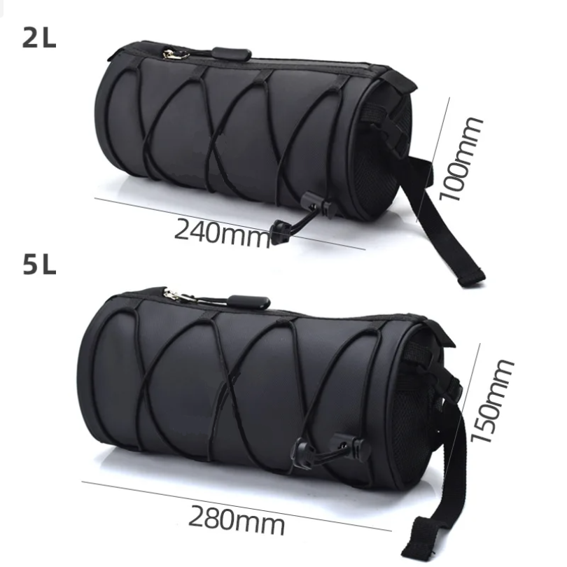 Mountain Biking Hip Pack - 2L 5L Bike Handlebar Bag, Bicycle
