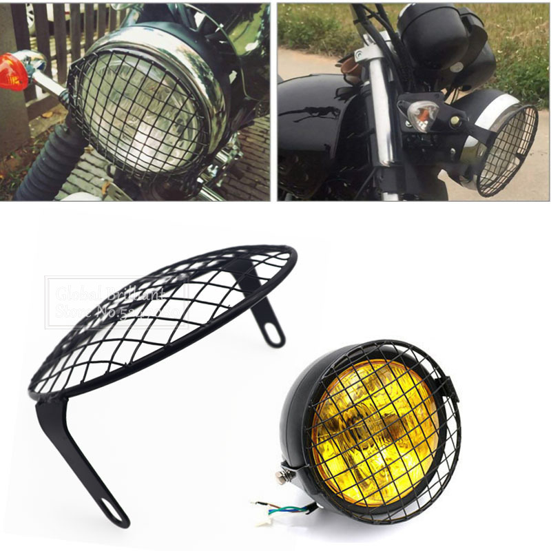 Xtreme Mountain Biking - Universal 7inch Retro Style Motorcycle Headlight