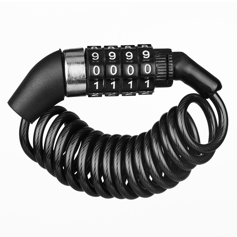 Mountain Biking Helmet - Bicycle Lock Bike Mini 4 Digit