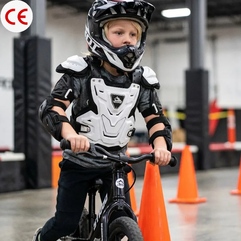 Mountain Biking For Kids - Children JXT Wolf AR08 Motorcycle Vest
