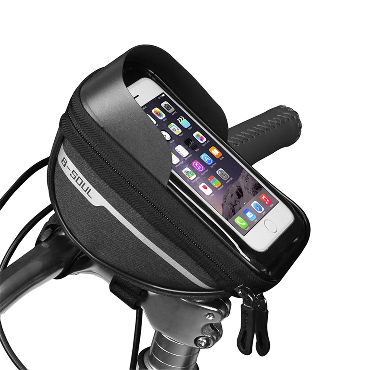 Mountain Biking Hip Pack - Bicycle Handlebar Bag Cell Phone Bag