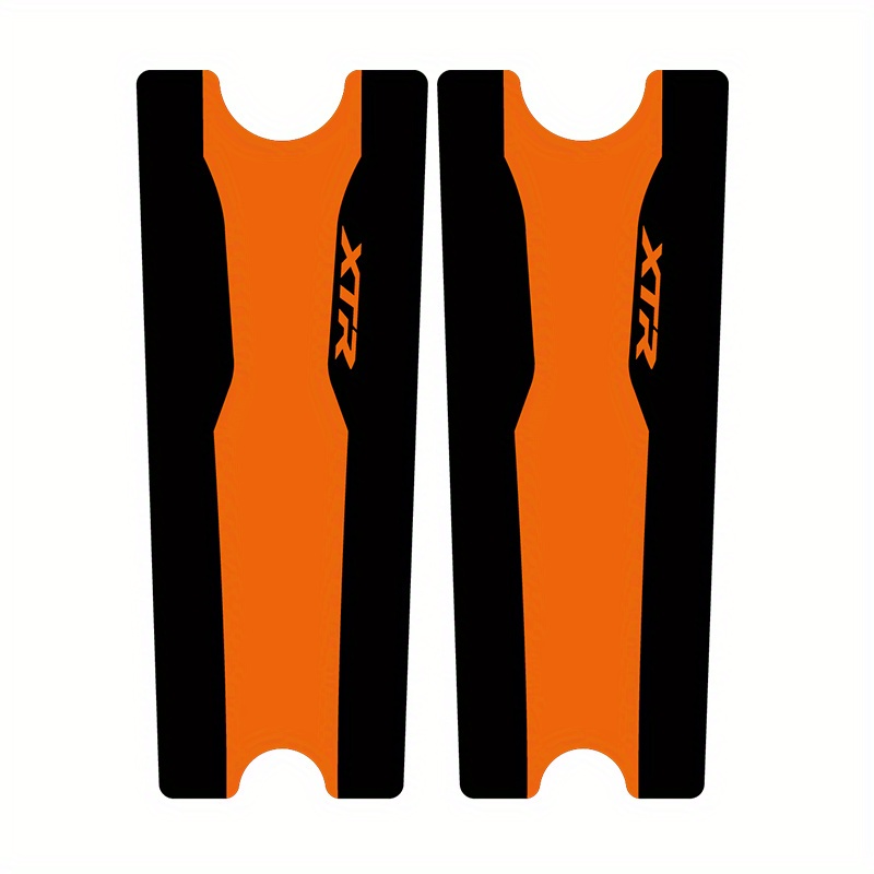Mountain Biking Helmet - 2D Flat Sticker 2pcs/XTR-M9100 Mountain Bike