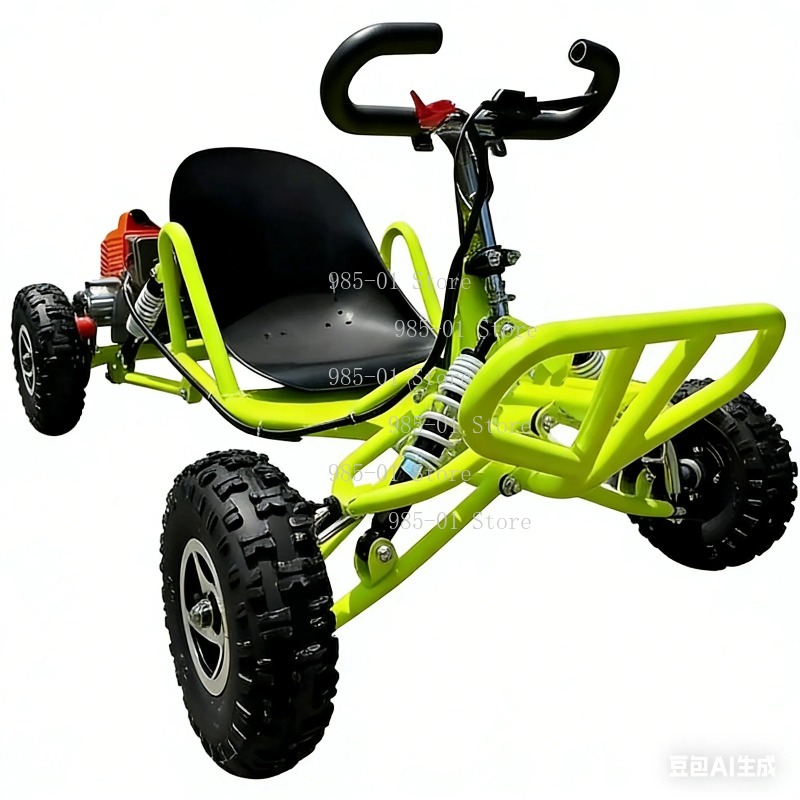 Mountain Biking For Kids - All-terrain off-road kart, 2-stroke rally mountain