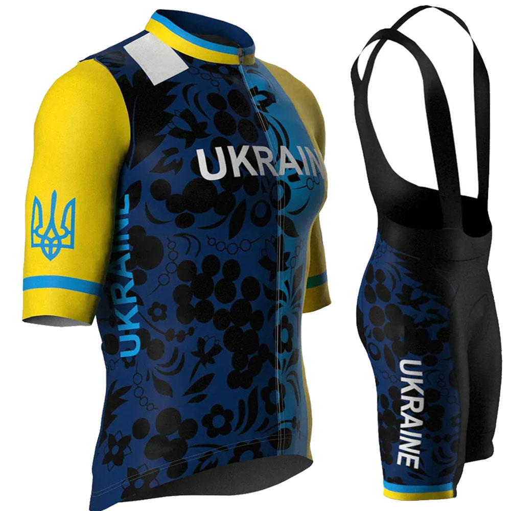 Mountain Biking Wallpaper - Ukraine National Team 2026 Cycling Jersey