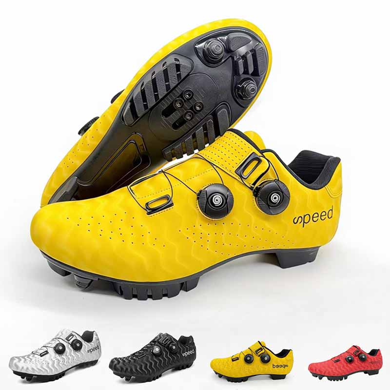 Mountain Biking Competition - Men Breathable Cycling Shoes MTB Mountain