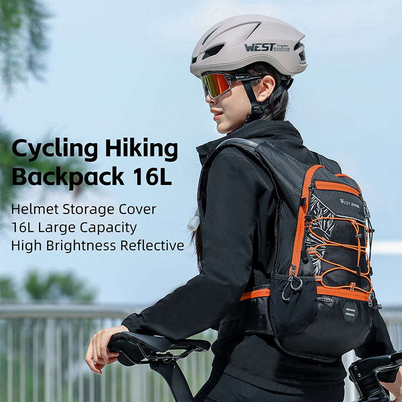 WEST BIKING Bicycle Bag Bike M - Mountain Biking Rucksack recension och pris