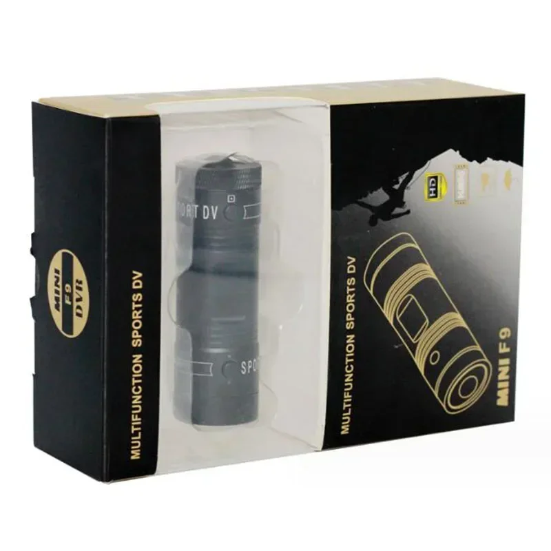 Mini F9 Camera Full HD 1080p M - Mountain Biking Helmet recension och pris