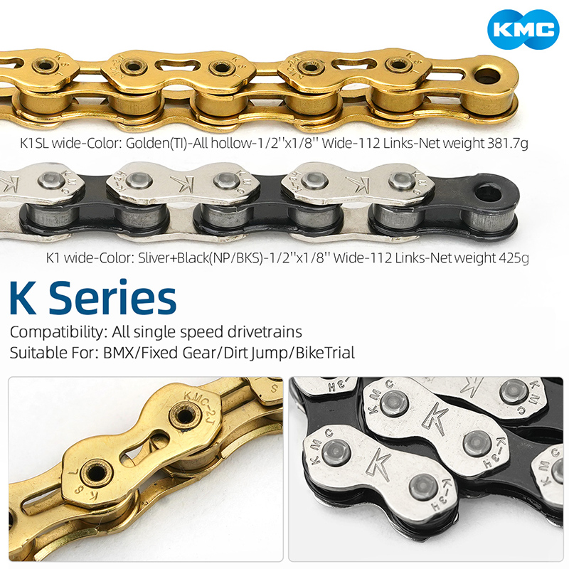 KMC bicycle chain single speed - Mountain Biking Jumps recension och pris