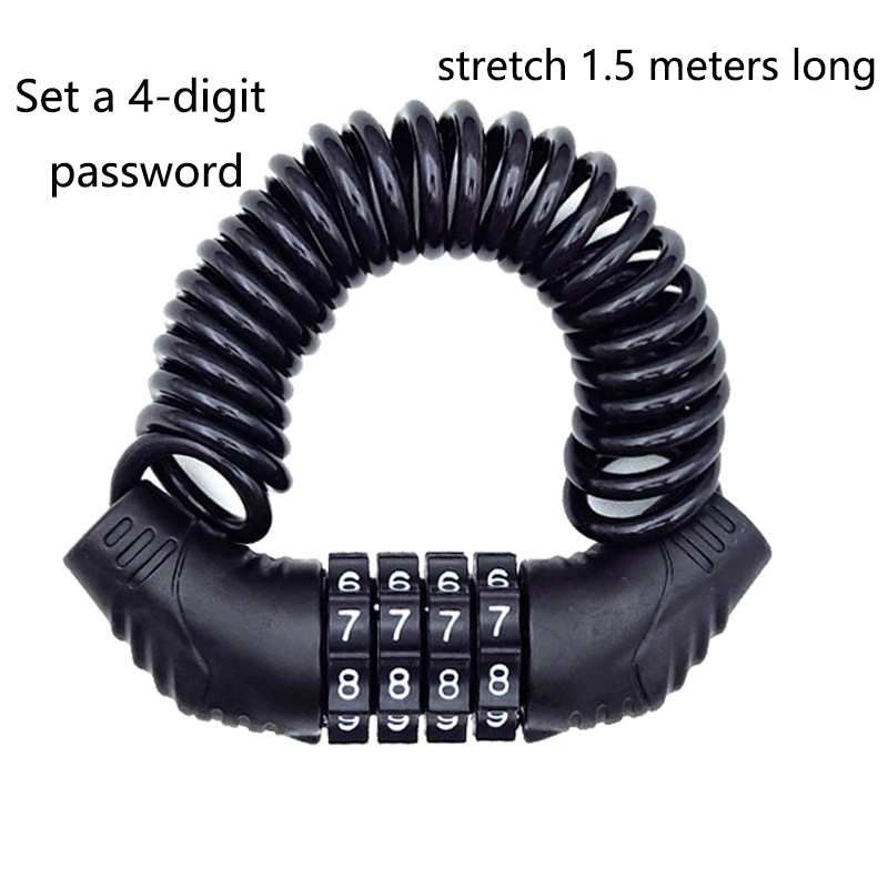 Portable Password Wire Anti-Th - Mountain Biking Helmet recension och pris