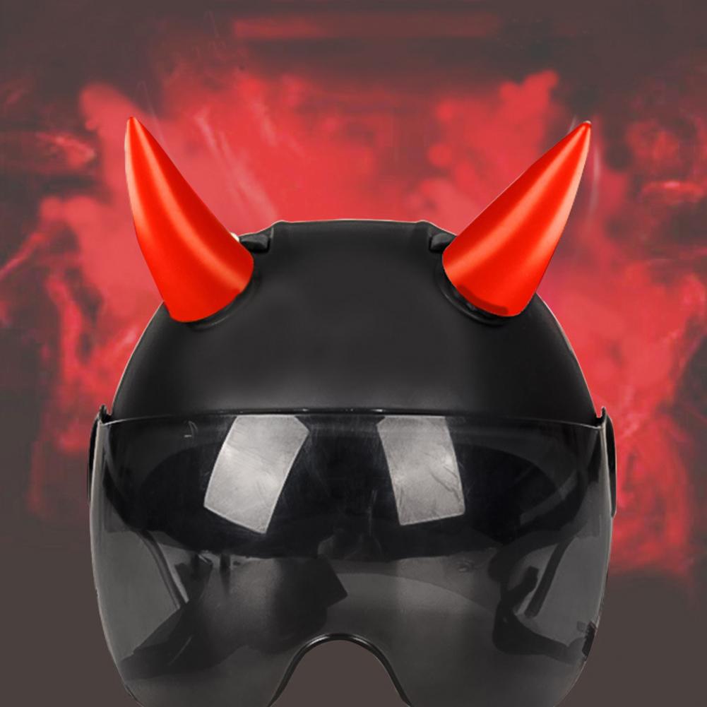 Motorcycle Helmet Devil Horns  - Mountain Biking Helmet recension och pris
