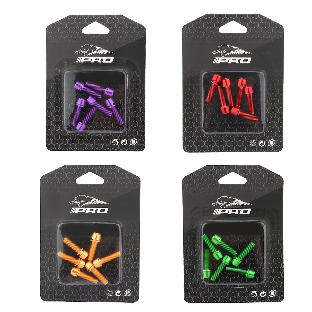 6pcs M5 bolt screws for mounta - Mountain Biking Water Bottle recension och pris