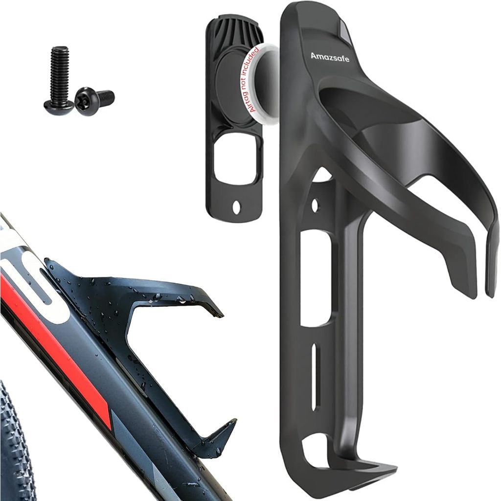 Airtag Bike Mount Hidden on Wa - Mountain Biking Water Bottle recension och pris