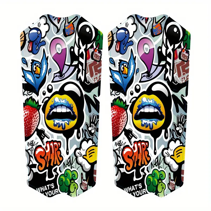 2D Flat Sticker 2pcs/XTR-M9100 - Mountain Biking Helmet recension och pris