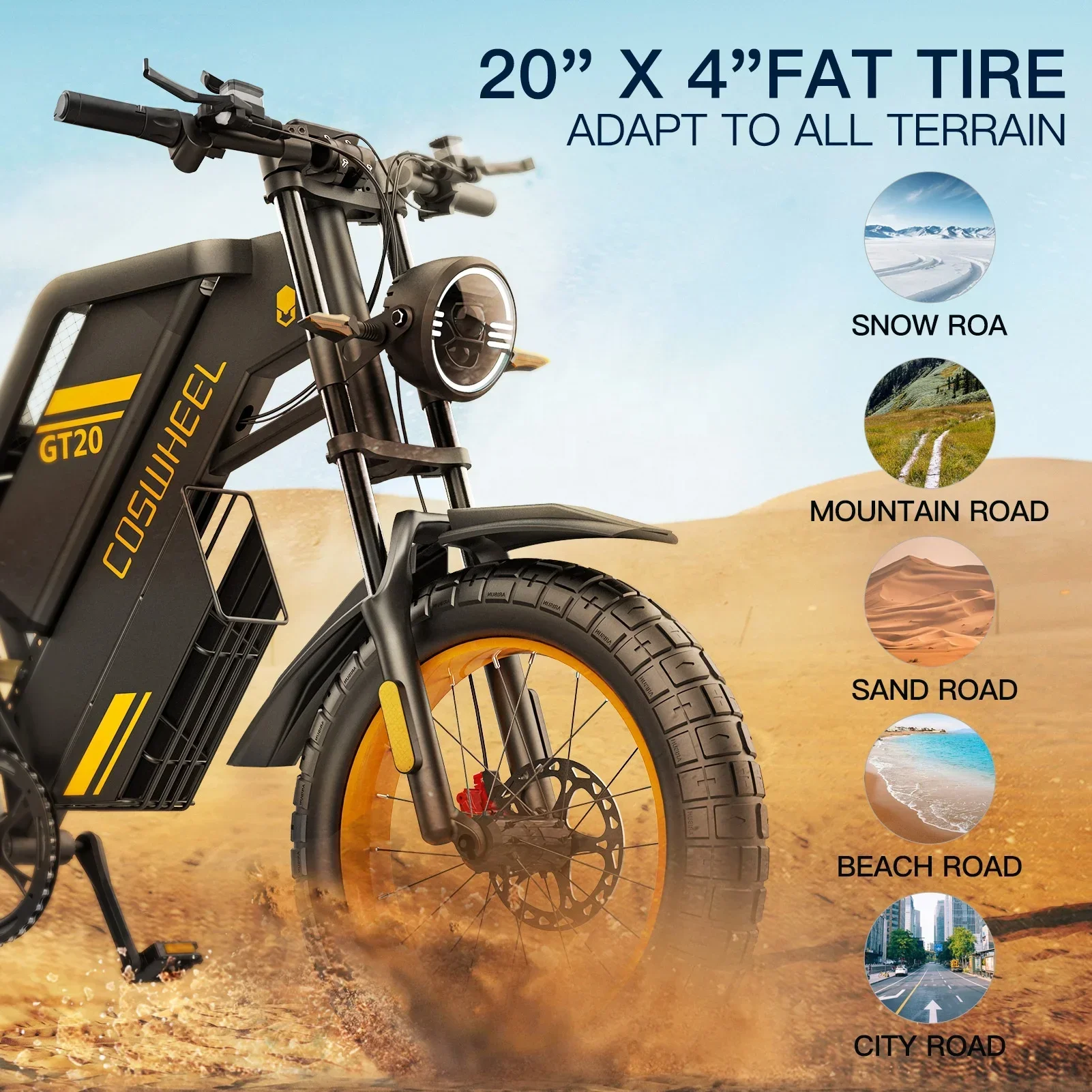 Coswheel GT20 High Speed Adult - Mountain Biking Uk recension och pris