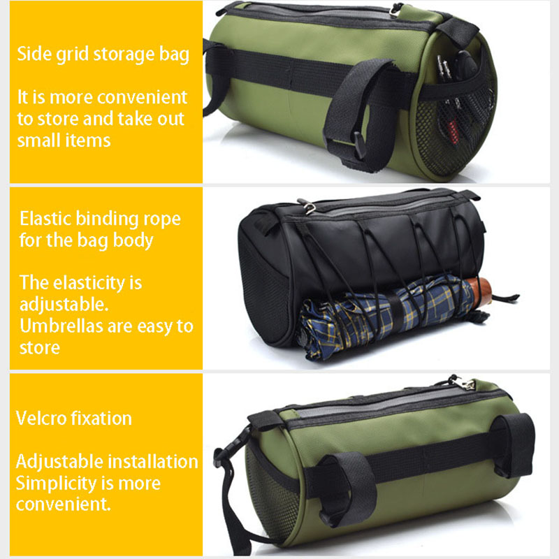 2L 5L Bike Handlebar Bag, Bicy - Mountain Biking Hip Pack recension och pris