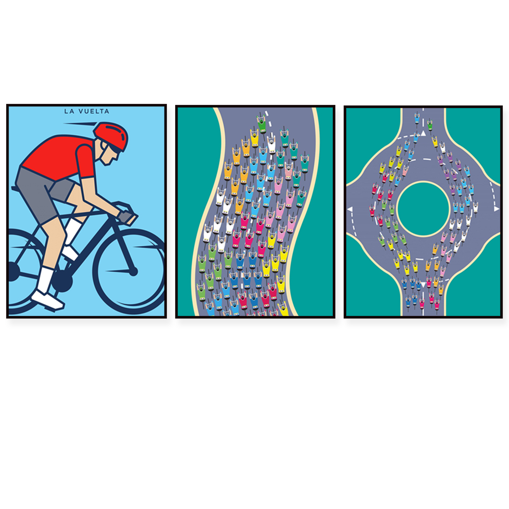 Mountain Bike Print Cycling Ra - Mountain Biking Europe recension och pris
