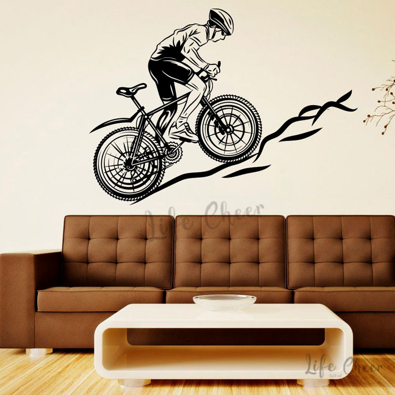 Mountain Cycling Wall Stickers - Mountain Biking Europe recension och pris