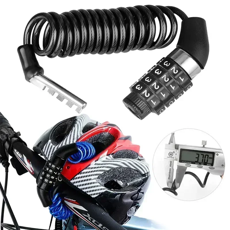 4-digit password anti-theft co - Mountain Biking Helmet recension och pris