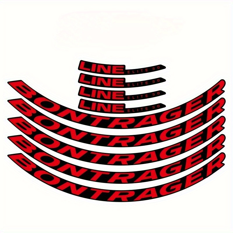 9Pcs 2D Helmet Stickers Bontra - Mountain Biking Helmet recension och pris