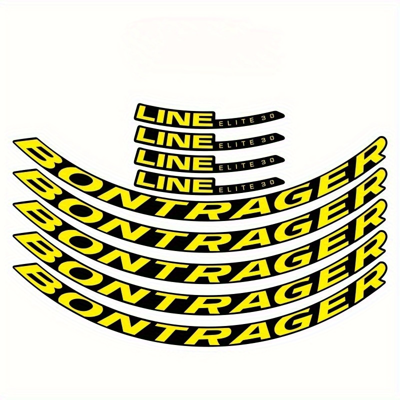 9Pcs 2D Helmet Stickers Bontra - Mountain Biking Helmet recension och pris