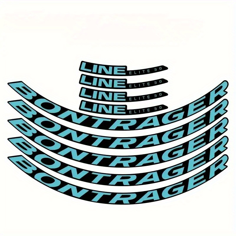 9Pcs 2D Helmet Stickers Bontra - Mountain Biking Helmet recension och pris