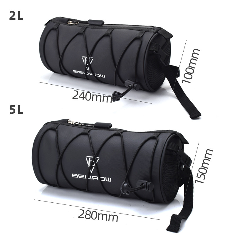 2L/5LBike Handlebar Bag with W - Mountain Biking Hip Pack recension och pris