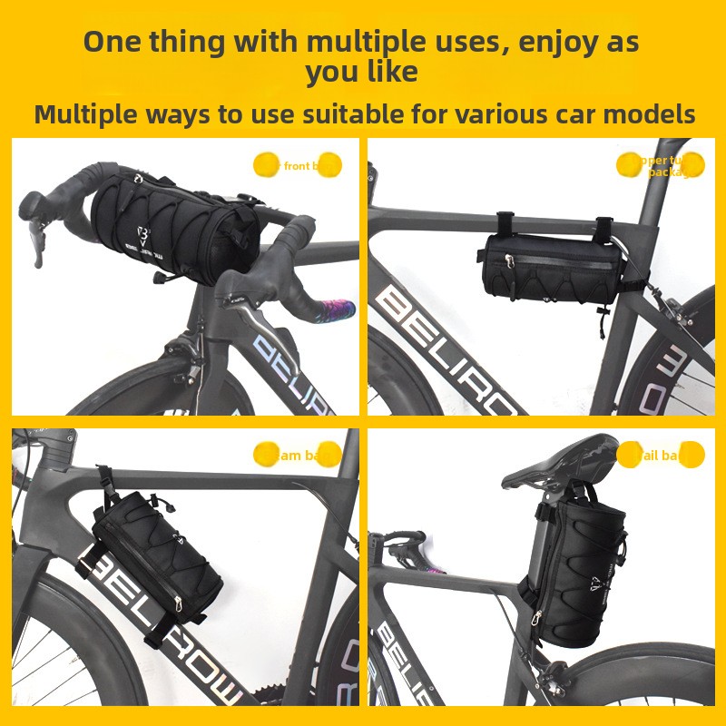 2L/5LBike Handlebar Bag with W - Mountain Biking Hip Pack recension och pris