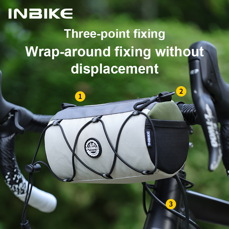 INBIKE Bike Handlebar Bag Wate - Mountain Biking Hip Pack recension och pris