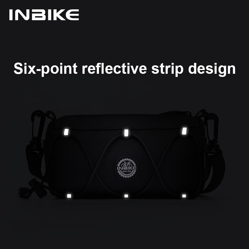 INBIKE Bike Handlebar Bag Wate - Mountain Biking Hip Pack recension och pris