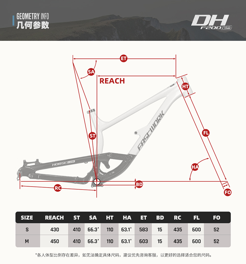 Full Suspension Frame DH Alumi - Mountain Biking Uk recension och pris