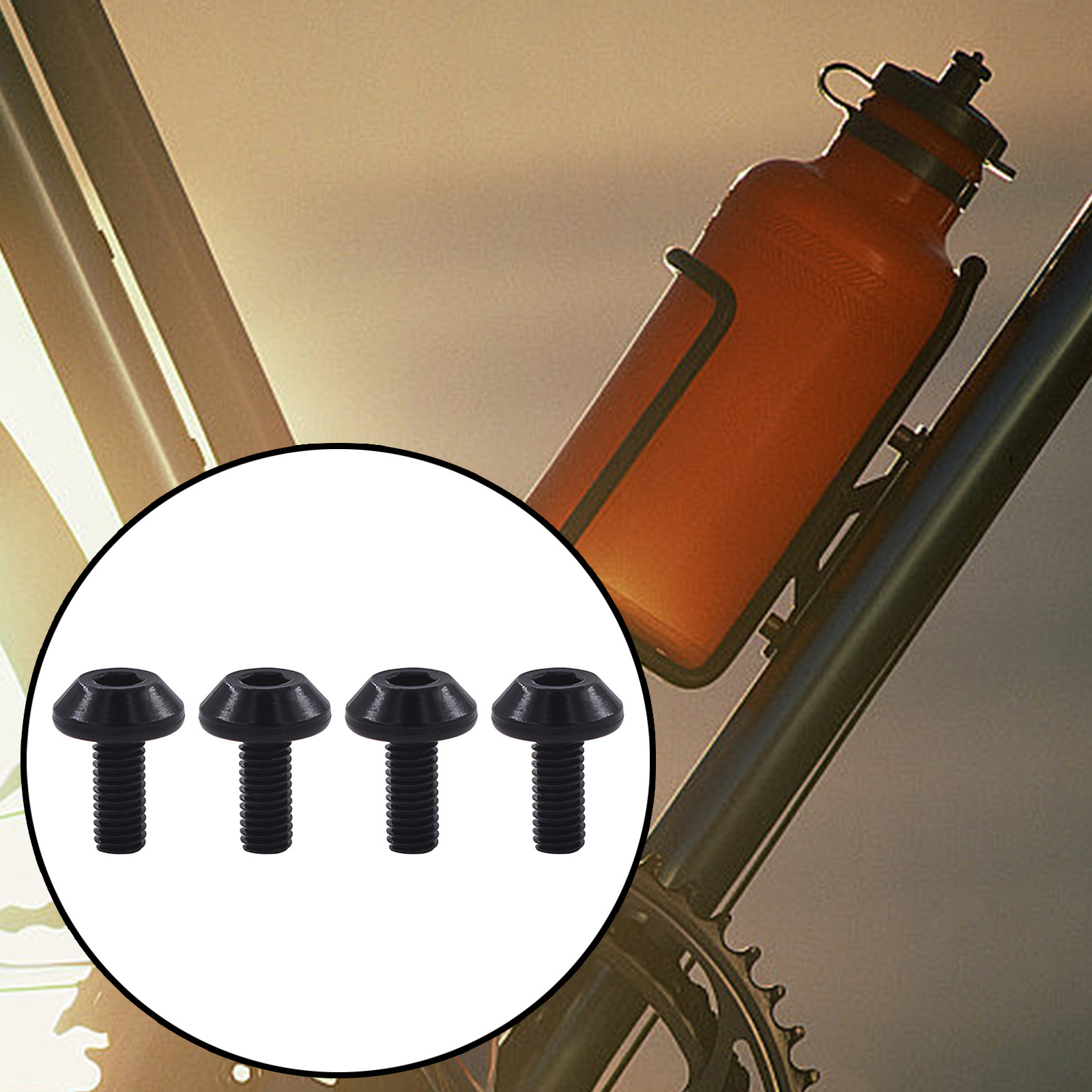 4Pcs Bicycle Water Bottle Cage - Mountain Biking Water Bottle recension och pris